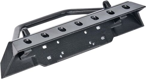 Metal Alloy Front Bumper with Tow Hooks for 1/10 RC Crawler Car Traxxas TRX4 Axial SCX10 90046 AXI03007 AXI03003 (A) in Saudi Arabia