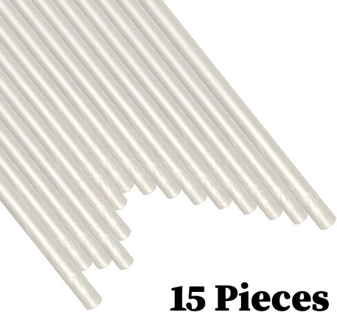 أعواد ختم الشمع، أفوبي 15 قطعة من أعواد الشمع لختم مسدس الغراء لختم ختم الشمع، أعواد ختم الشمع الأبيض اللؤلؤي لدعوات الزفاف والبطاقات والأظرف in Kuwait