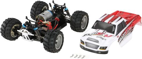 شاحنة مونستر كهربائية عالية السرعة من جول ار سي دبليو ال تويز A979-B بمقياس 1/18 بتردد 2.4G 1/18 ودفع رباعي 70 كم/ساعة in Kuwait