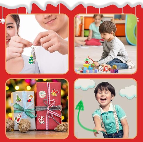 144 قطعة من ألعاب هدايا حفلات الكريسماس من Tazimi للأطفال في حفلات أعياد الميلاد، حشوات كبيرة، حقيبة حشو، جوائز صندوق الكنز، ألعاب للفصل الدراسي (01) in Kuwait