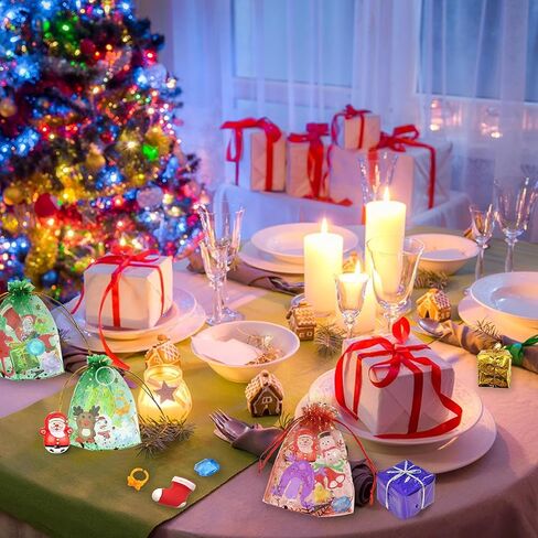 144 قطعة من ألعاب هدايا حفلات الكريسماس من Tazimi للأطفال في حفلات أعياد الميلاد، حشوات كبيرة، حقيبة حشو، جوائز صندوق الكنز، ألعاب للفصل الدراسي (01) in Kuwait