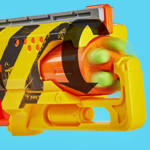 Nerf Zombie Strike Hammershot Blaster, Pull-Back Hammer-Blasting Action, 5 Darts (Amazon Exclusive) in Saudi Arabia