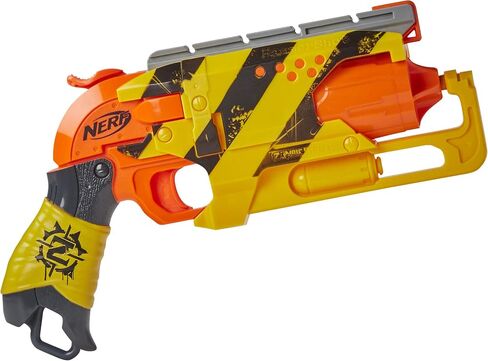 Nerf Zombie Strike Hammershot Blaster, Pull-Back Hammer-Blasting Action, 5 Darts (Amazon Exclusive) in Saudi Arabia