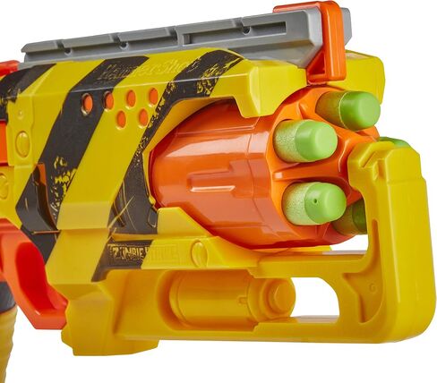 Nerf Zombie Strike Hammershot Blaster, Pull-Back Hammer-Blasting Action, 5 Darts (Amazon Exclusive) in Saudi Arabia
