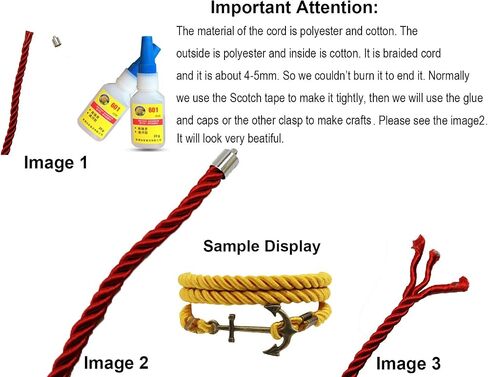PAMIR TONG 5mm 3 Braided Cord Thread Decorative Twisted Satin Polyester Twine Cord Rope String Thread Shiny Cord Choker Thread DIY Cord Jewelry Findings GD20SC150 (20 Bundles Multi-Color) in Saudi Arabia