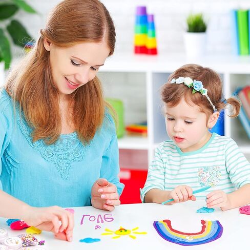 مجموعة سلايم صغيرة للأطفال مكونة من 24 قطعة، ألعاب سلايم يمكنك صنعها بنفسك، مع سلايم وحيد القرن وحورية البحر والحلوى وقوس قزح، هدايا الحفلات، هدية عيد ميلاد، قابلة للتمدد وغير لزجة، لعبة تخفيف التوتر للفتيات والفتيان in Kuwait