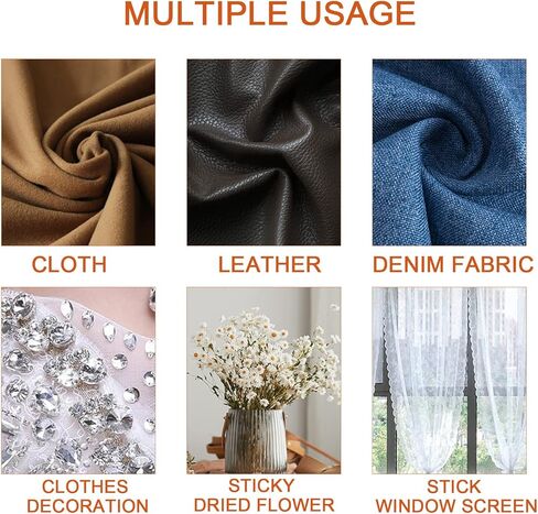 Nynelly سريع الجفاف خياطة النسيج الغراء السائل الترابط السريع تعزيز النسيج لاصق الغراء لبقع النسيج الانصهار الدائم، إصلاح سريع للملابس الجينز الفانيلا الدنيم الجلود البوليستر إصلاح الدمية in Kuwait