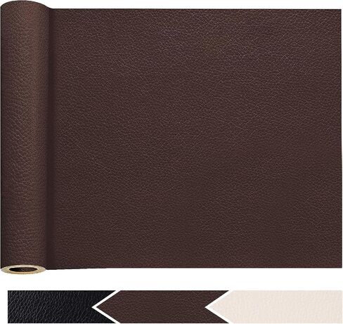 Leather Repair Tape Patch, Black, 15 x 78 inch Self-Adhesive Leather Repair Patch Cuttable for Furniture, Sofa, Seat Backrest, Car Interior, Bags, Vinyl Repair Patch Kit in Saudi Arabia