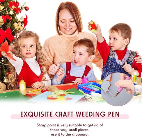 Epakh 4 Pin Pens Weeding Tool for Vinyl Air Release Pens, Bright Color in Kuwait