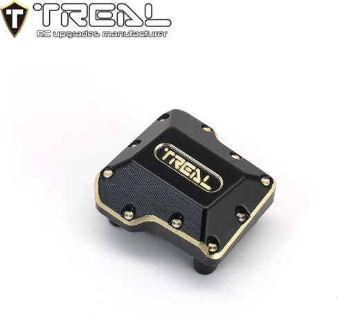TREAL Brass Axle Diff Covers (2P) CNC Machined Heavy Weight 15.8g/pc Upgrades Compatible with 1/18 TRX4M in Saudi Arabia
