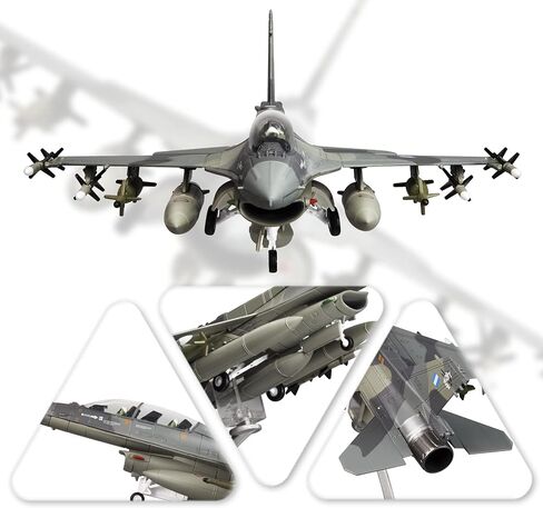 HANGHANG 1/72 F16D Fighter Jet Plane Model Metal Aircraft Model Military Airplane Model Diecast Plane Model for Collection or Gift in Kuwait