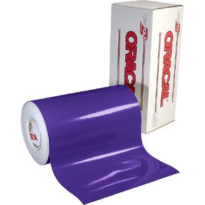 Oracal 651 Glossy Permanent Vinyl 12 Inch x 6 Feet - Royal Purple in Kuwait