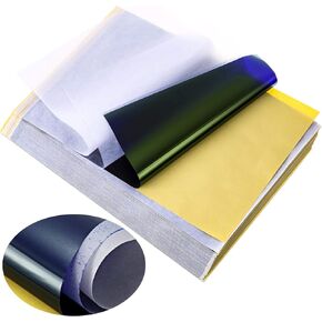 38 Sheets Tattoo Transfer Paper, Audab Stencil Paper for Tattooing, 8 1/4" x 11 3/4"