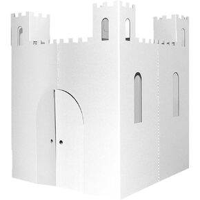 Easy Playhouse Cardboard Fairy Tale Castle - Kids Color & Draw Fort in Saudi Arabia