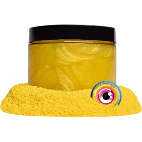 Eye Candy Pigments Premium Gold Mica Powder - Kin Gold (50gr) - for Epoxy, Resin, Soap, Paint, Woodworking, Acrylic Pouring, Bath Bombs, Fishing Lures - DIY Arts and Crafts Additive in Kuwait