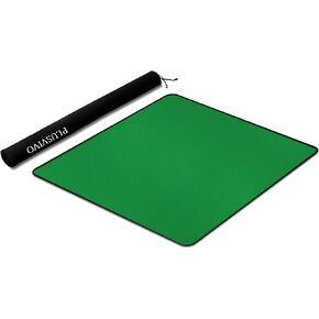 غطاء طاولة Plusvivo Mahjong مضاد للانزلاق وتقليل الضوضاء لـ Mahjong Paigow Poker Dominos 32.6 بوصة × 32.6 بوصة (83 سم × 83 سم) أخضر in Kuwait