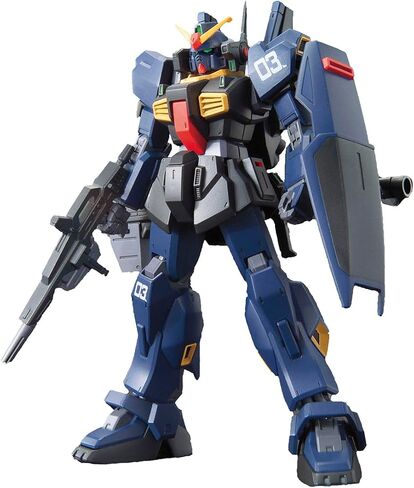 Bandai Hobby - Z Gundam - #194 Gundam Mk-II (Titans), Bandai Spirits HGUC 1/144 Model Kit, Small in Saudi Arabia