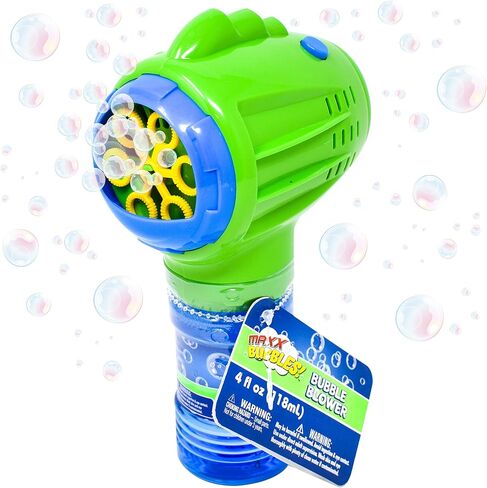 Sunny Days Entertainment Bubble Blower with Refill Solution – Non-Toxic Bubble Gun Toy for Kids – Maxx Bubbles in Saudi Arabia