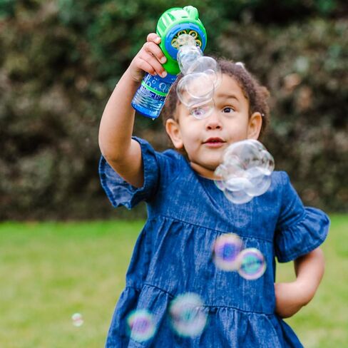 Sunny Days Entertainment Bubble Blower with Refill Solution – Non-Toxic Bubble Gun Toy for Kids – Maxx Bubbles in Saudi Arabia
