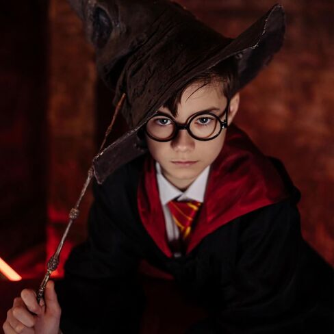 Light Up Magic Wizard Wand Witchcraft Toy with Gift Box - LED Lights and Battery Included -Halloween Sorcerer Collection Cosplay Accessories, Christmas Birthday Gifts for Kid in Kuwait