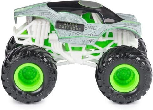 Monster Jam 2023 Spin Master 1:64 Diecast Truck Series 31 Steel Reveal Alien Invasion in Saudi Arabia
