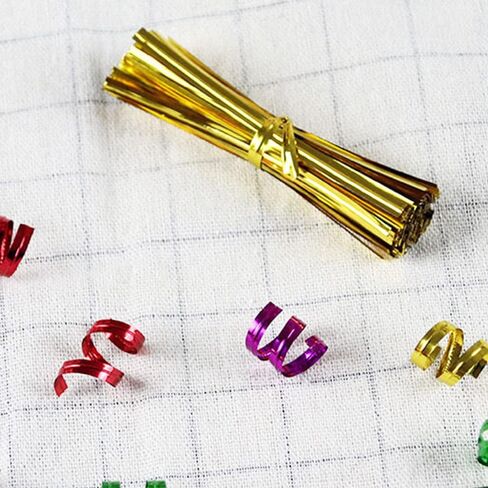 أكياس حلوى السيلوفان، أكياس بسكويت مقاس 5x8 مع أربطة، 100 قطعة من أكياس المكافآت لتغليف الهدايا، والمخبوزات، والبسكويت، والحلوى، وتغليف هدايا الحفلات (QS57) in Kuwait