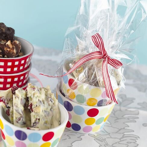 أكياس سيلوفان يوتيلاب، أكياس هدايا سيلوفان شفافة مقاس 9 × 12 بوصة مع أربطة ملتوية، أكياس تشيلو 200 قطعة in Kuwait