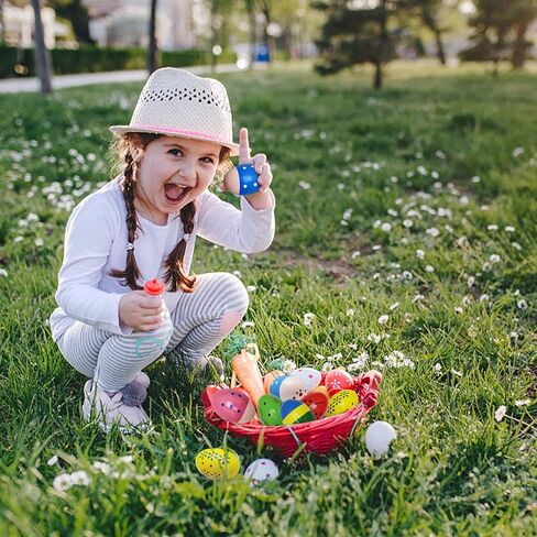 Wooden Musical Egg Easter Egg Shakers Maracas for Baby Kids Instrument Early Learning Toys in Saudi Arabia