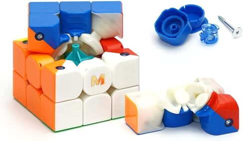 كوبير سبريد مكعب سرعة YJ MGC Elite V2 M 3x3 بدون ملصقات YJ MGC Elite لون مغناطيسي 3x3x3 أحجية مكعب in Kuwait