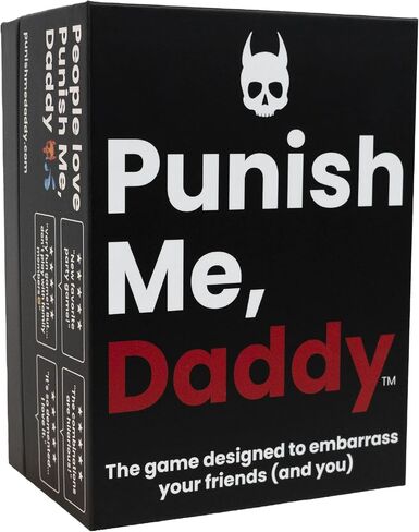 لعبة بطاقات Punish Me, Daddy للبالغين - حفلة محرجة، لعبة الحفلات الممتعة للبالغين - لعبة الكلية الرائعة أو البكالوريوس أو العازبة - لعبة ممتعة لحفلات البالغين in Saudi Arabia