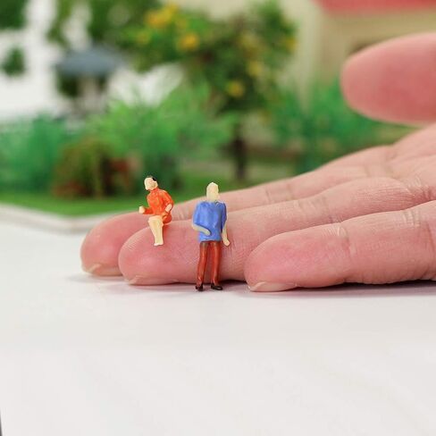 P8715 100pcs HO Scale 1:87 Seated and Standing People Assorted Figures Passengers New in Saudi Arabia