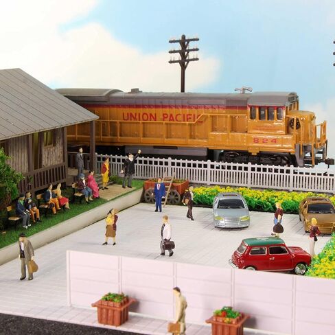 P8715 100pcs HO Scale 1:87 Seated and Standing People Assorted Figures Passengers New in Saudi Arabia
