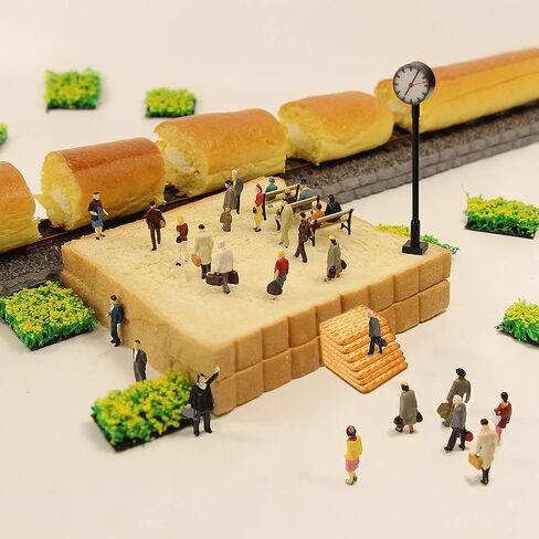 P8715 100pcs HO Scale 1:87 Seated and Standing People Assorted Figures Passengers New in Saudi Arabia