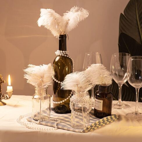 12 قلادة من اللؤلؤ الصناعي المطرز بالجملة طويلة 48 بوصة، 7 مم زعنفة الخرز حزب هدايا الديكور in Kuwait