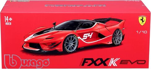Bburago 18-16908RD 1: 18 Ferrari FXX Evoluzione -Red in Saudi Arabia
