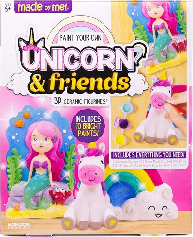ميد باي مي دهان يور اون يونيكورن بالز، يتضمن وحيد القرن سهل الطلاء، قوس قزح والمزيد من هورايزون جروب يو اس ايه، متعدد الالوان in Kuwait