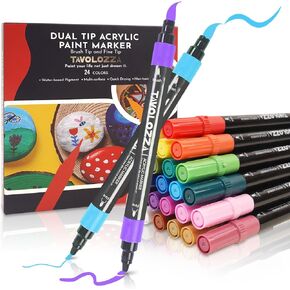 أقلام طلاء أكريليك من تافولوزا، 36 قطعة in Kuwait