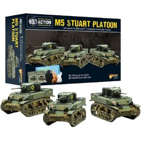 Wargames Delivered Bolt Action Tank War - Churchill Troop Armour Division, World War 2 Miniatures, 28mm Scale Army Tank Model for Miniature Wargaming by Warlord Games in Kuwait