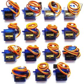 WST Tower P SG90 9G Micro Servo 180° Mini Servo Motor for RC Airplane Boat Car Helicopter Robot Controls Arm/Hand/Walking x 15 PCS in Kuwait