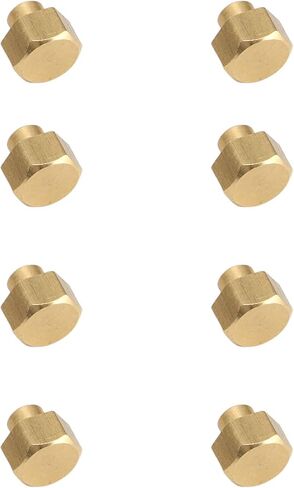 RC Nut, Brass 8Pcs Rust Resistant RC Tire Lock Nut for SCX24 (5mm) in Kuwait