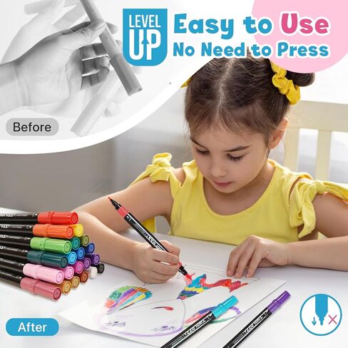 أقلام طلاء أكريليك من تافولوزا، 36 قطعة in Kuwait