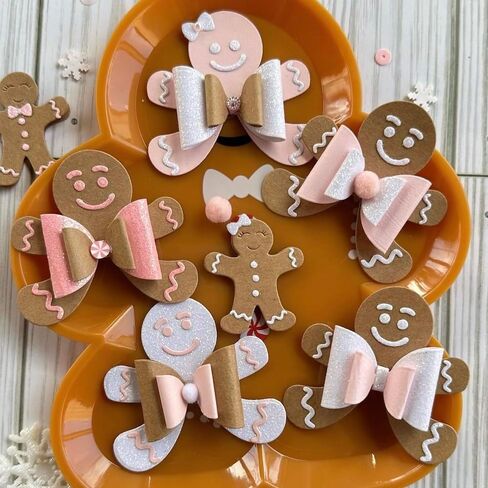 KSCRAFT Gingerbread Man Bows Metal Cutting Dies Stencils for DIY Scrapbooking Decorative Embossing DIY Paper Card in Saudi Arabia