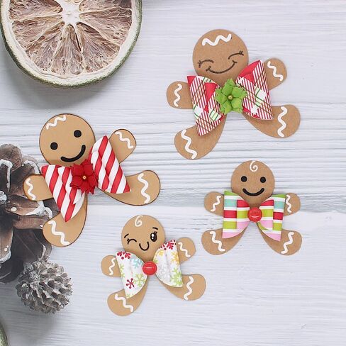 KSCRAFT Gingerbread Man Bows Metal Cutting Dies Stencils for DIY Scrapbooking Decorative Embossing DIY Paper Card in Saudi Arabia