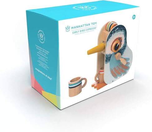 Manhattan Toy Early Bird Espresso Toddler & Kids Pretend Play Cooking Toy Set in Saudi Arabia