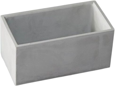 جيهتو مجموعات قوالب زراعة كبيرة مستطيلة من السيليكون - حافظة بلاستيكية متينة متضمنة - سهلة الفك، حاويات تخزين ذاتية الصنع، اواني عصارية ومنظم اقلام، قوالب خرسانية لصناعة فن الاسمنت in Kuwait