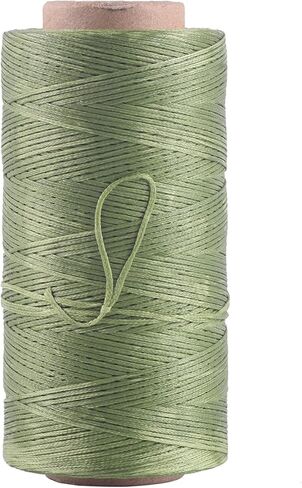 KONMAY 36 Colors 150D/0.8mm 470 Yards Flat Leather Sewing Waxed Thread for Leather Stitching/Bookbinding/Leather Repairing/Jewelry Making in Saudi Arabia