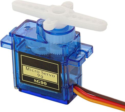 محرك سيرفو صغير ENLOZURE SG90 9G لروبوت RC والطائرة والمروحية والسيارة والقارب - خدمات صغيرة 180 درجة 10 قطع in Kuwait