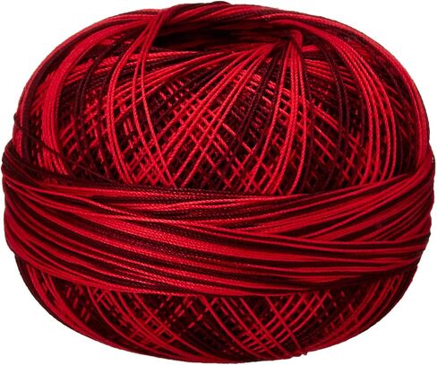 Handy Hands Lizbeth Premium Cotton Thread, Size 40, Red Burst in Saudi Arabia