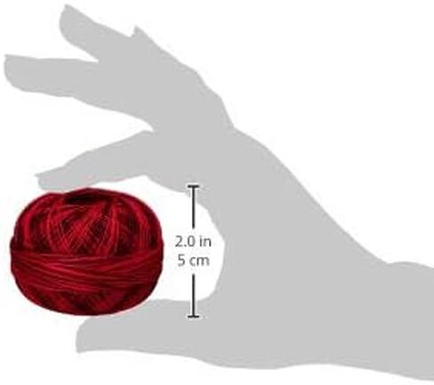Handy Hands Lizbeth Premium Cotton Thread, Size 40, Red Burst in Saudi Arabia