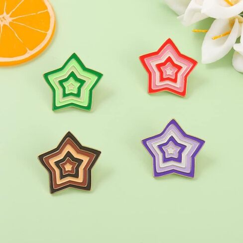 Y2k الملونة القلب المينا دبوس ملون القلب المينا دبوس لطيف Kawaii الملونة القلب دبابيس لحقائب الظهر دبابيس مجموعة للسترات الملابس حقيبة الظهر طية صدر السترة شارة الكرتون الملونة القلب المينا دبابيس الظهر in Kuwait